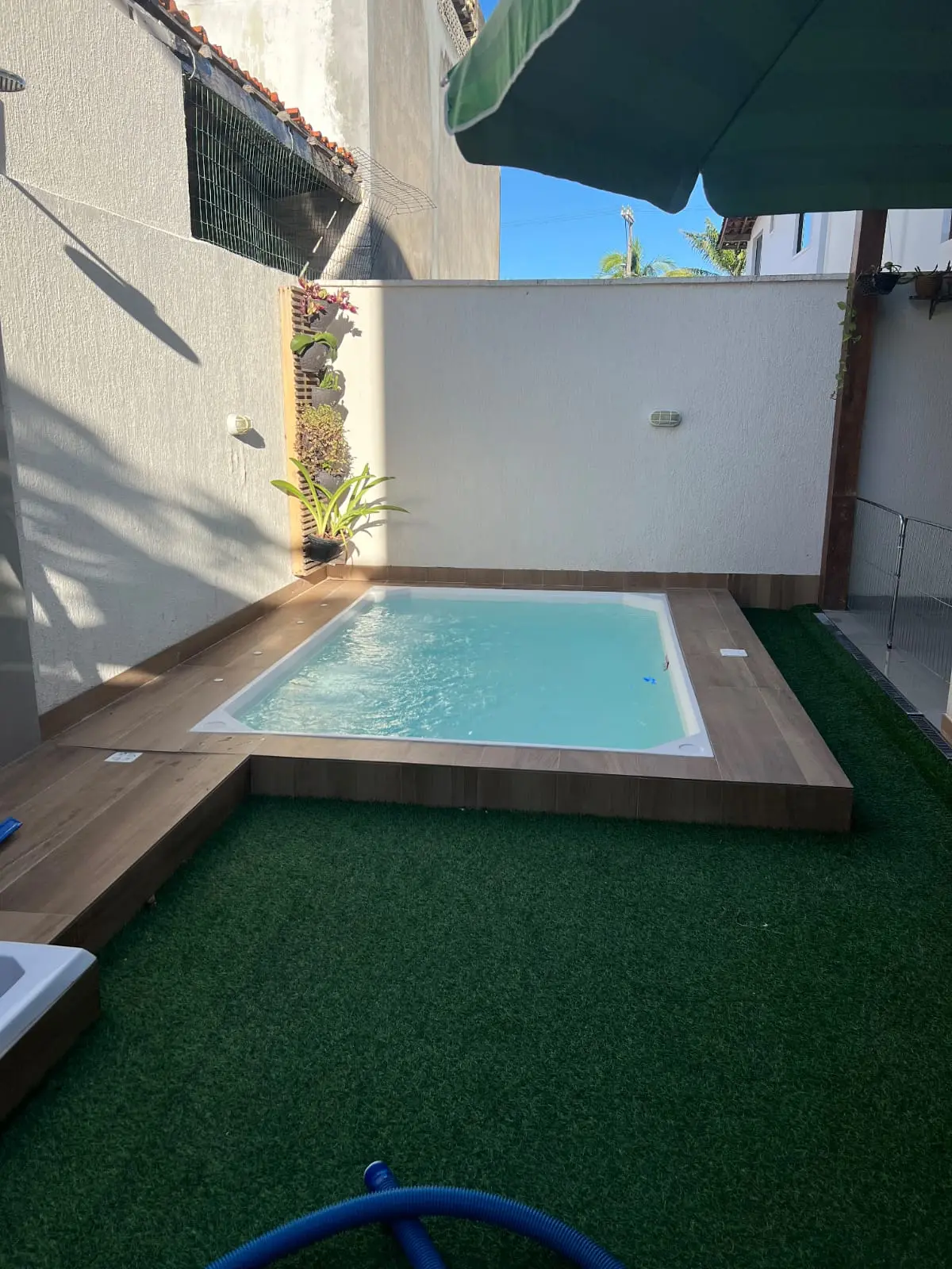 Spa integrado à área de lazer residencial